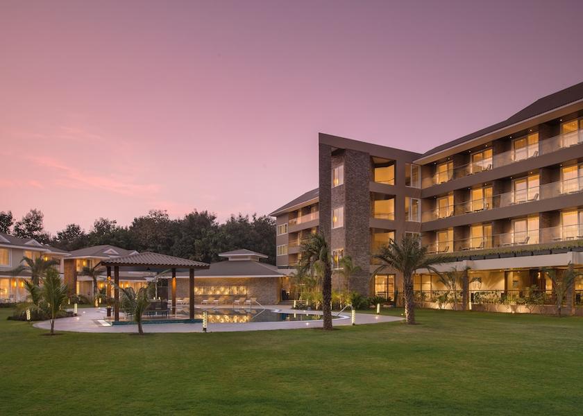 Gujarat Vadodara Front of property - evening/night