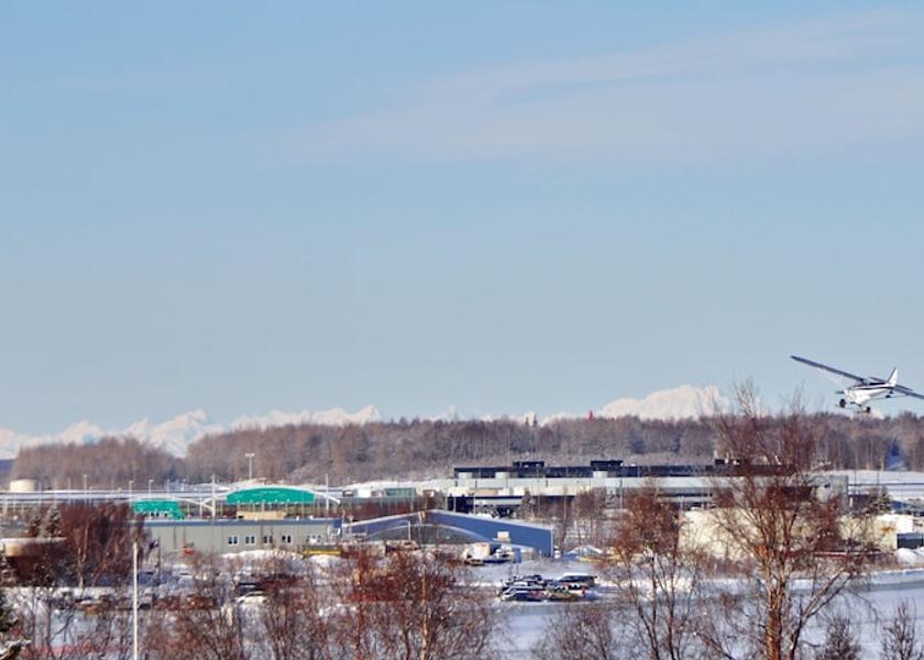 Alaska Anchorage View from Property