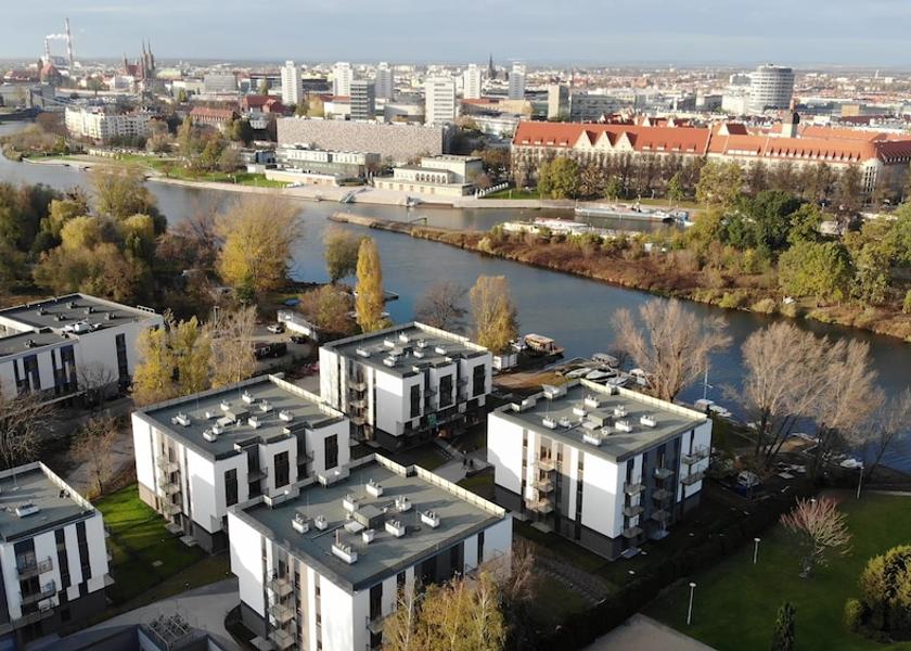 Lower Silesian Voivodeship Wroclaw Aerial View
